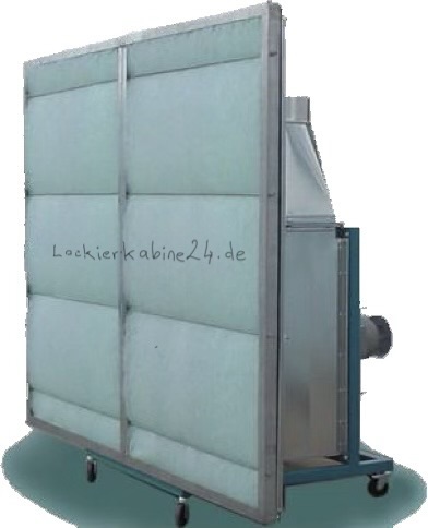 mobile absaugwand motor hinten ex geschützt