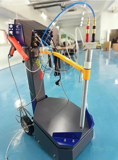 Pulverbeschichtungsgerät mit Rütteltisch Touchscreen 3